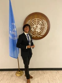 Estudiante dominicano gana primer lugar en el Global Munner de la ONU