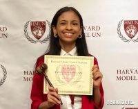 Estudiante dominicana gana primer lugar en el Harvard Model United Nations