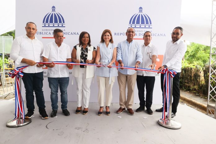 Vicepresidenta Raquel Peña Inaugura Importantes Obras en Monseñor Nouel y Espaillat