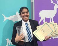 Estudiante dominicana alcanza récords en colegio de Escocia