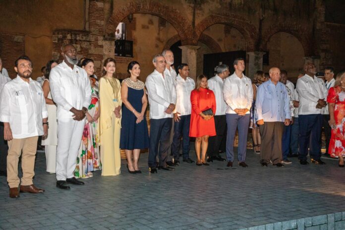 Presidente Abinader ofrece recepción a jefes de Estado y de Gobierno en la Fortaleza Ozama