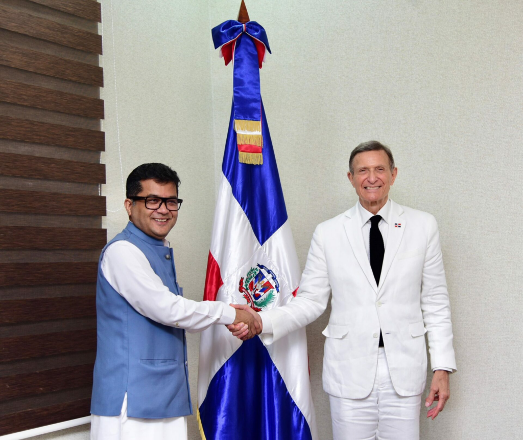 Visita del Ministro de Estado , Shri Pabitra Margherita, a República Dominicana, del 15 al 16 de agosto de 2024.