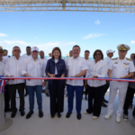 Raquel Peña y Jean Luis Rodríguez inauguran muelle pesquero en Cabo Rojo, Pedernales