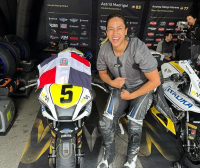 Dominicana Krystal Silfa se coronó campeona en latinoamericano motociclismo