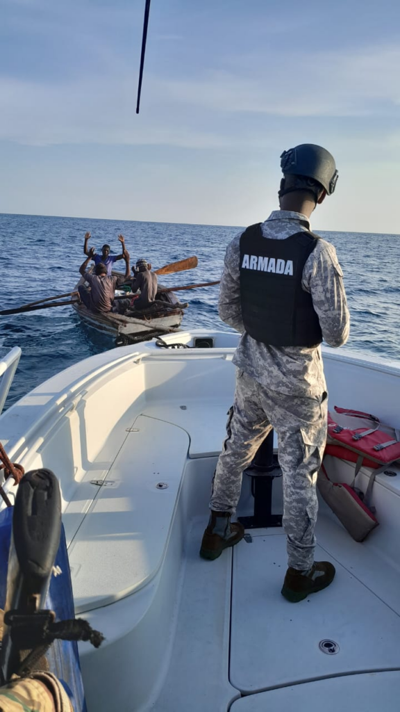 La Armada de República Dominicana realiza exitoso operativo marítimo en Monte Cristi