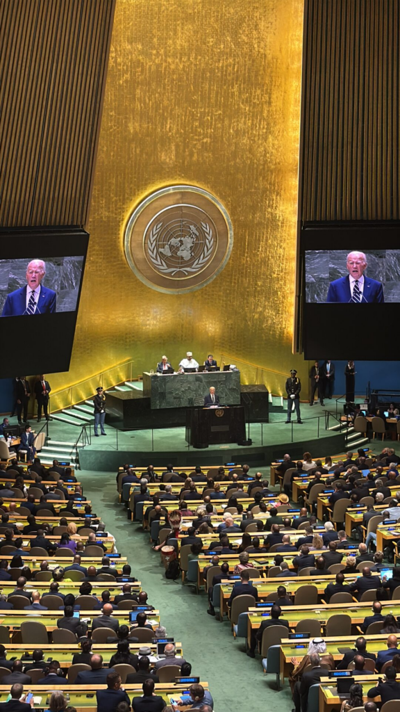 Discurso del Presidente Biden ante el 79. º período de sesiones de la Asamblea General de las Naciones Unidas