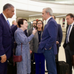 El presidente Luis Abinader llegó a los Estados Unidos a las 5:08 de la tarde por el Aeropuerto Internacional Libertad de Newark, en Nueva Jersey, desde donde se trasladará a la ciudad de Nueva York.