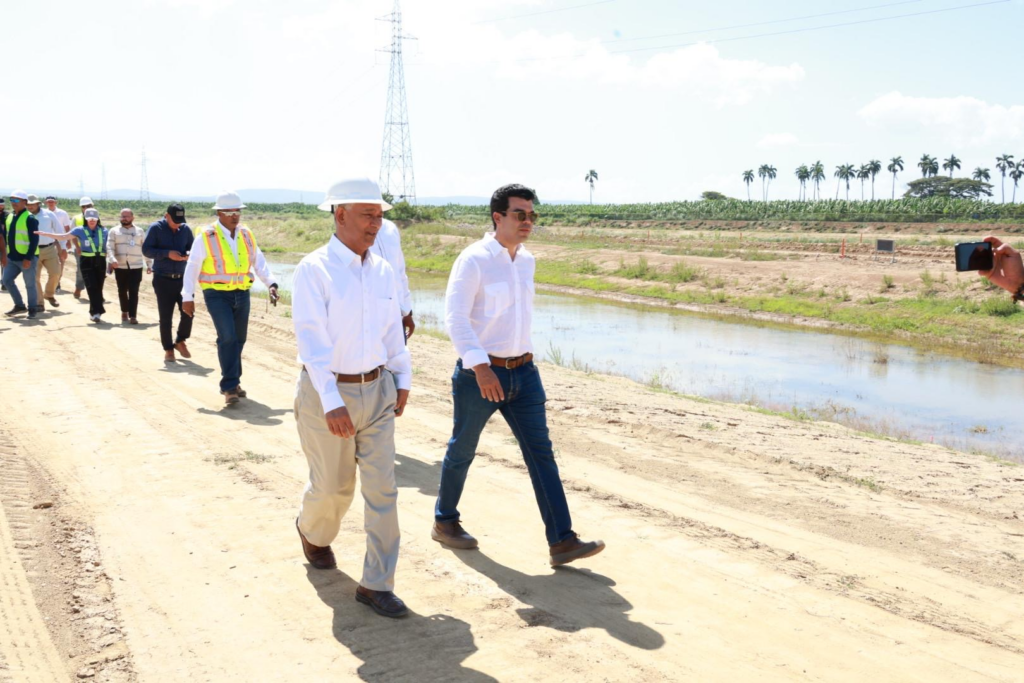 Wellington Arnaud realiza amplia supervisión de obras en Dajabón, Valverde y Hermanas Mirabal