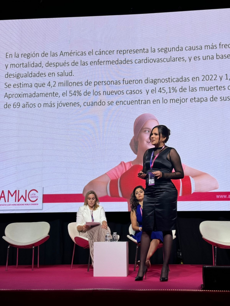 Dra. Tammy Toribio representó a la República Dominicana en el Congreso AMWC Latinoamérica