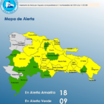 El COE amplía niveles de alerta ante condiciones meteorológicas adversas en el país