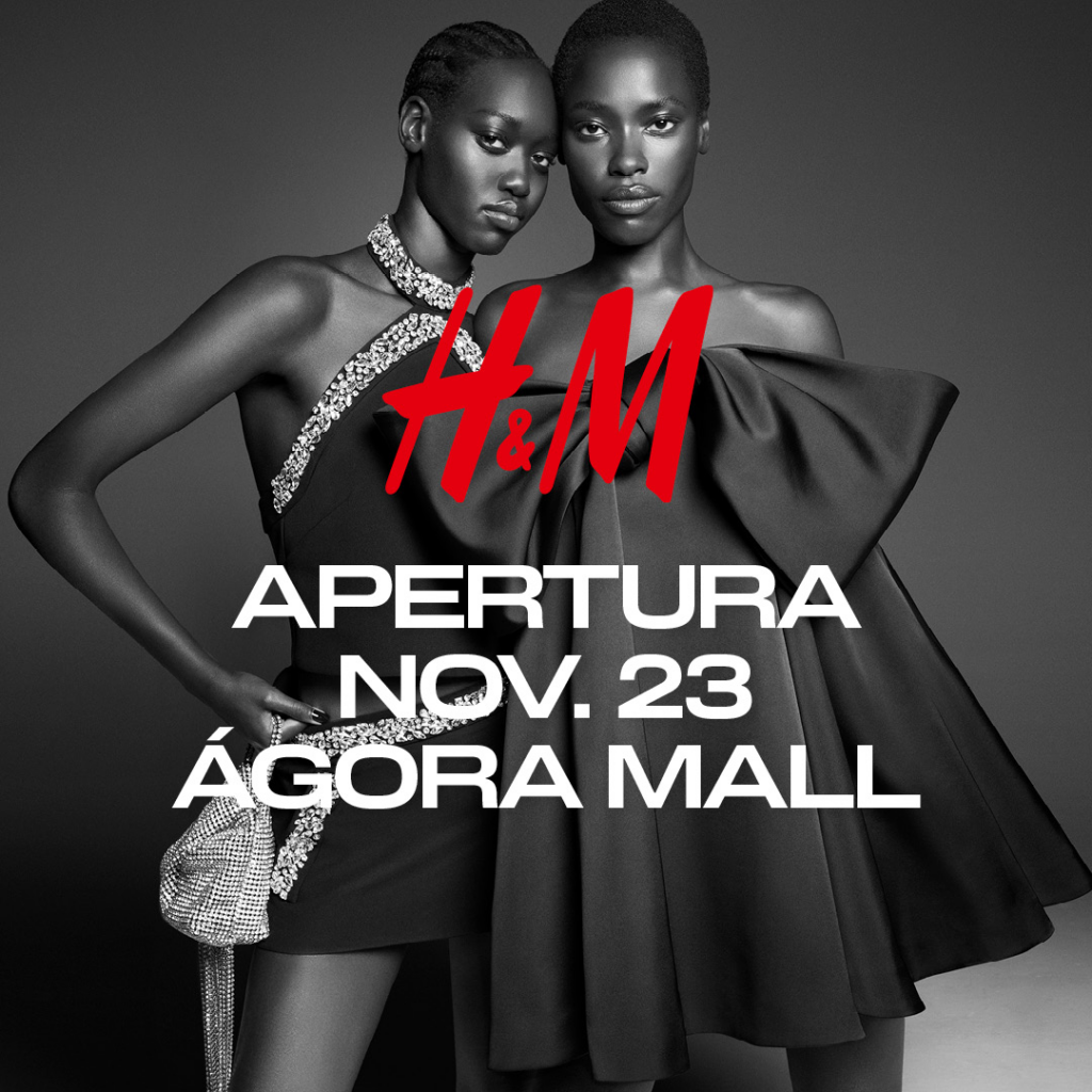 H&M ABRIRÁ EN ÁGORA MALL EL 23 DE NOVIEMBRE DE 2024